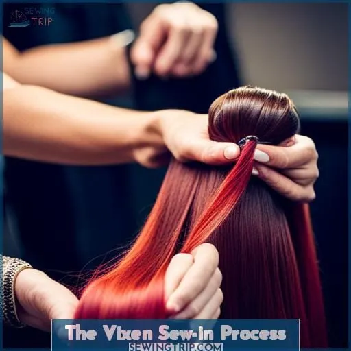 The Vixen Sew-in Process