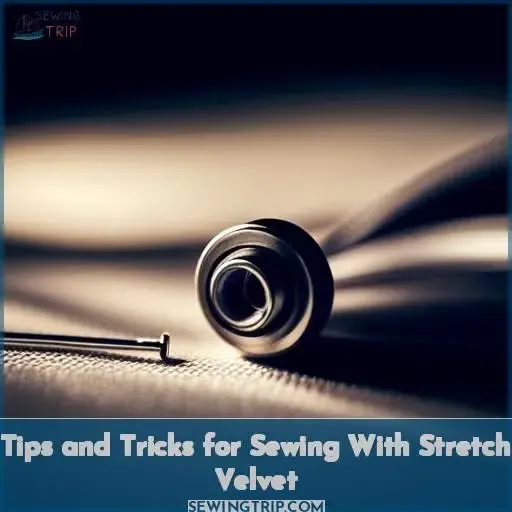 Tips and Tricks for Sewing With Stretch Velvet