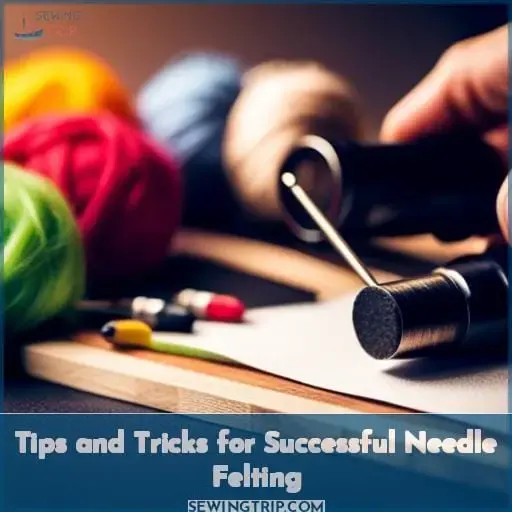 Tips and Tricks for Successful Needle Felting
