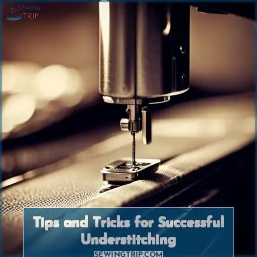 Tips and Tricks for Successful Understitching