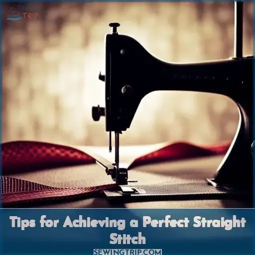 Tips for Achieving a Perfect Straight Stitch