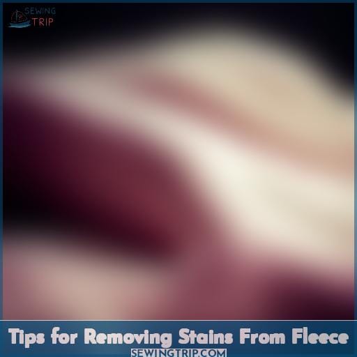 Tips for Removing Stains From Fleece
