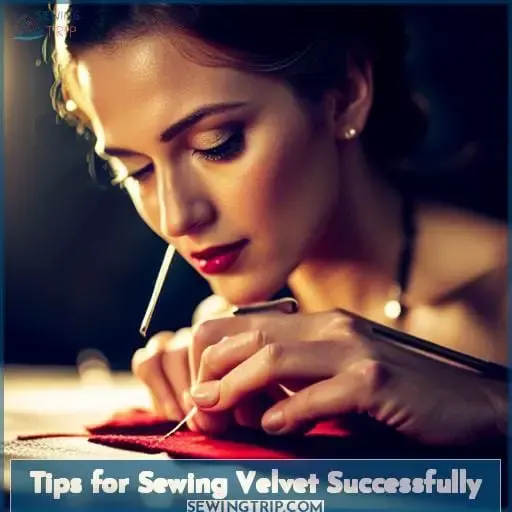 Tips for Sewing Velvet Successfully