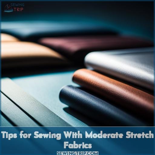 Tips for Sewing With Moderate Stretch Fabrics