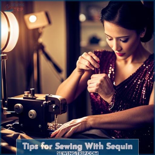 Tips for Sewing With Sequin