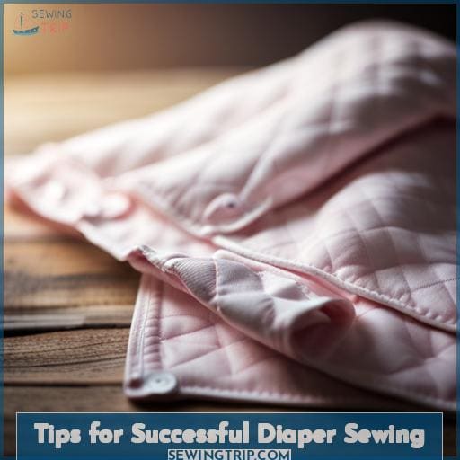 Tips for Successful Diaper Sewing