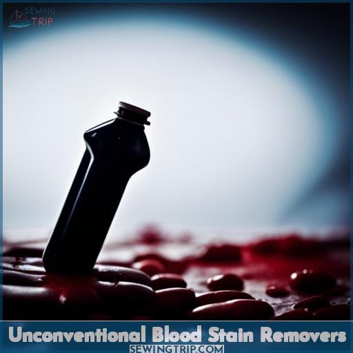 Unconventional Blood Stain Removers