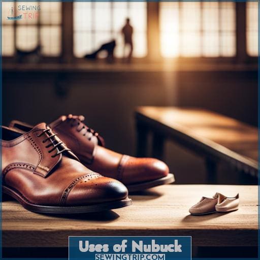 Uses of Nubuck