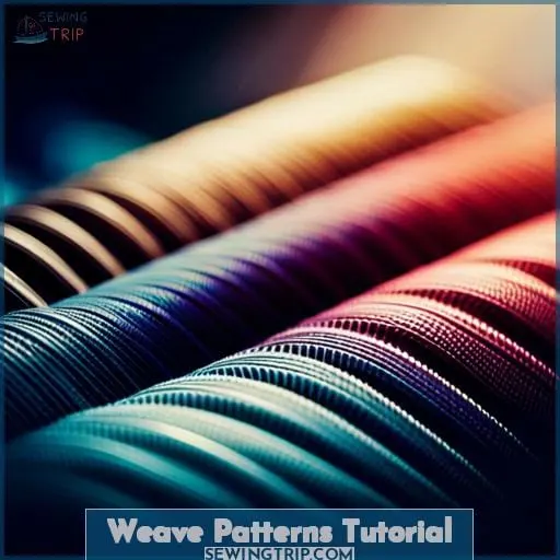Weave Patterns Tutorial