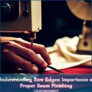 what are raw edges in sewing