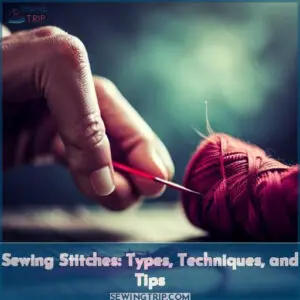 what are sewing stitches