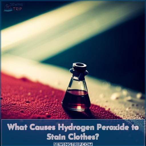 What Causes Hydrogen Peroxide to Stain Clothes