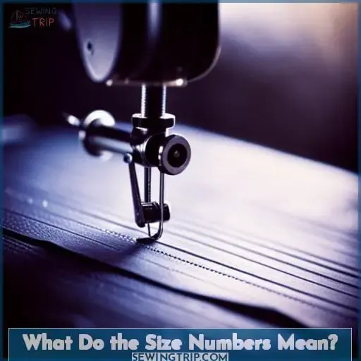 What Do the Size Numbers Mean