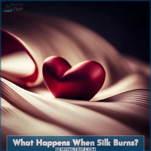 What Happens When Silk Burns