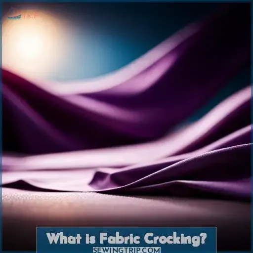 What is Fabric Crocking