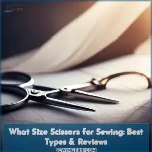 what size scissors for sewing