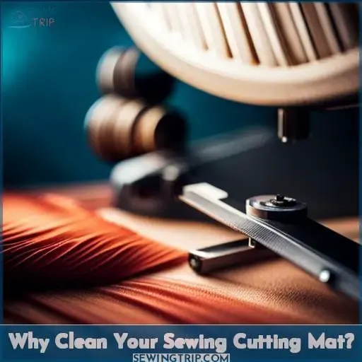 Why Clean Your Sewing Cutting Mat