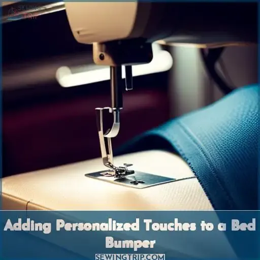 Adding Personalized Touches to a Bed Bumper