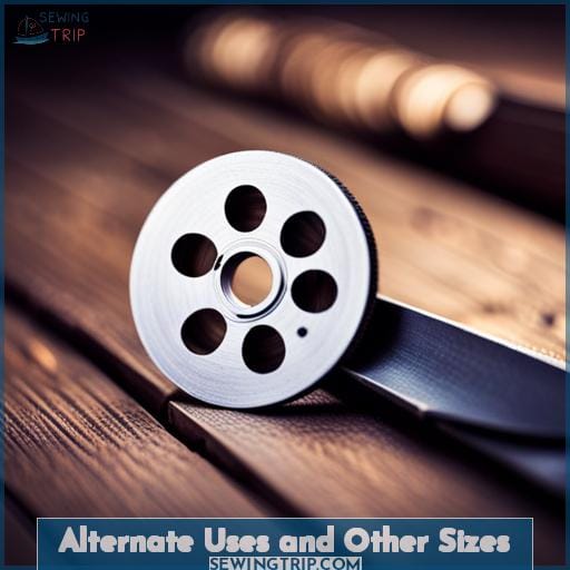 Alternate Uses and Other Sizes