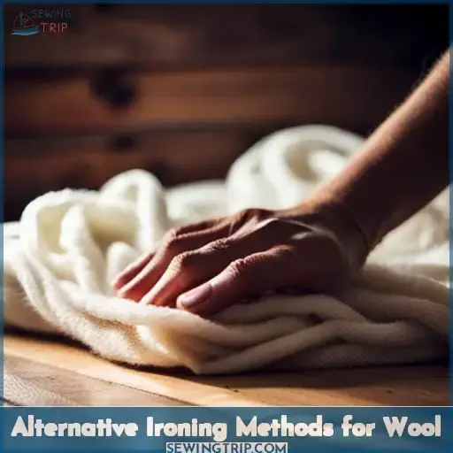 Alternative Ironing Methods for Wool