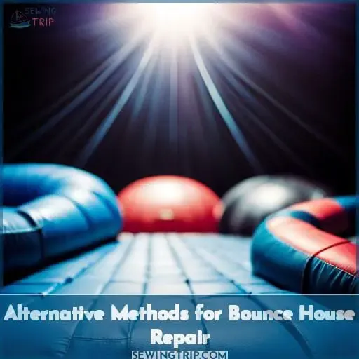 Alternative Methods for Bounce House Repair