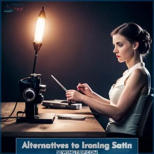 Alternatives to Ironing Satin