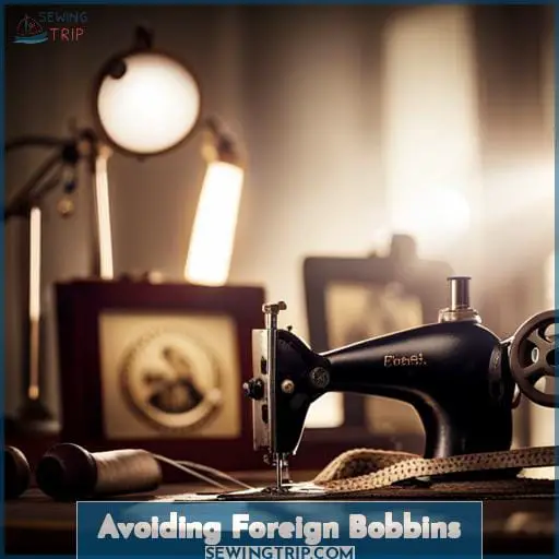 Avoiding Foreign Bobbins