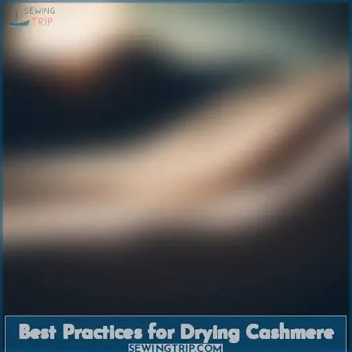 Best Practices for Drying Cashmere