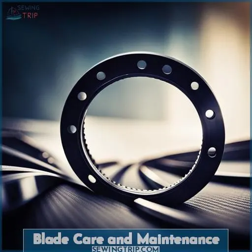 Blade Care and Maintenance