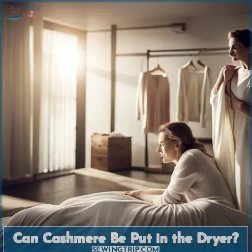 Can Cashmere Be Put in the Dryer