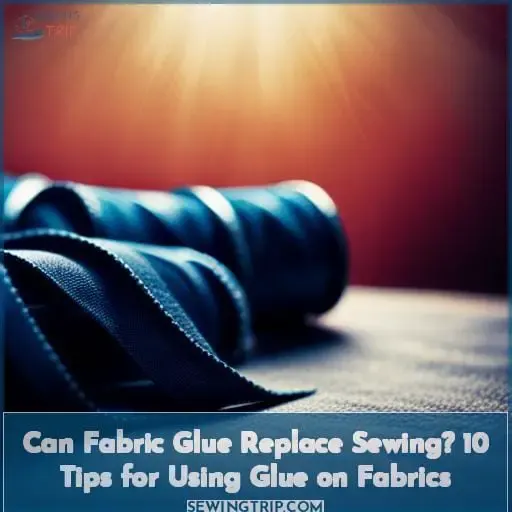 can fabric glue replace sewing