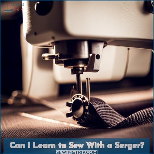 Can I Learn to Sew With a Serger