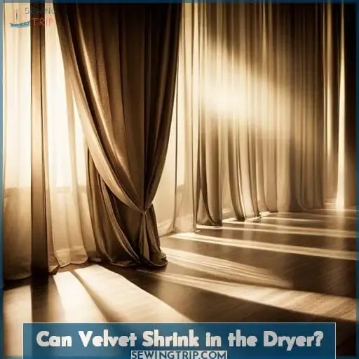 Can Velvet Shrink in the Dryer