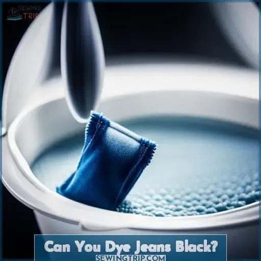 Restore Faded Black Denim Simple Guide to Dye Jeans