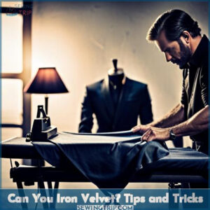 can you iron velvet
