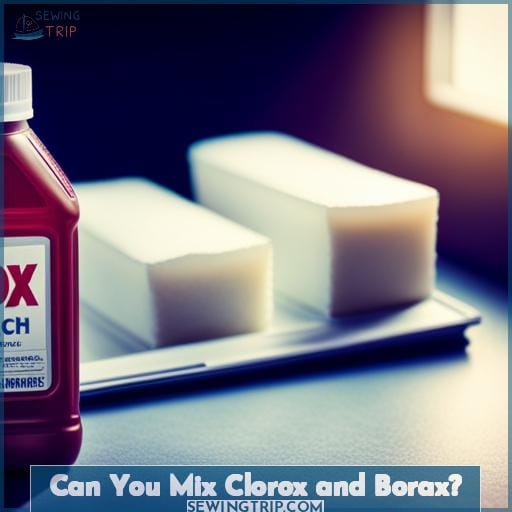 Can You Mix Clorox and Borax