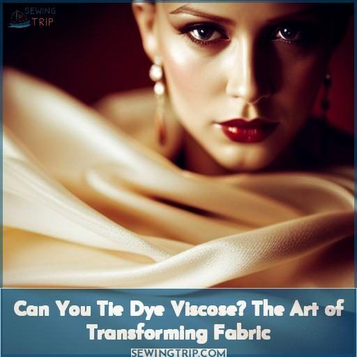 Can You Tie Dye Viscose? The Art of Transforming Fabric