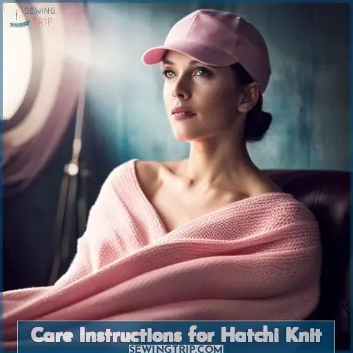 Care Instructions for Hatchi Knit