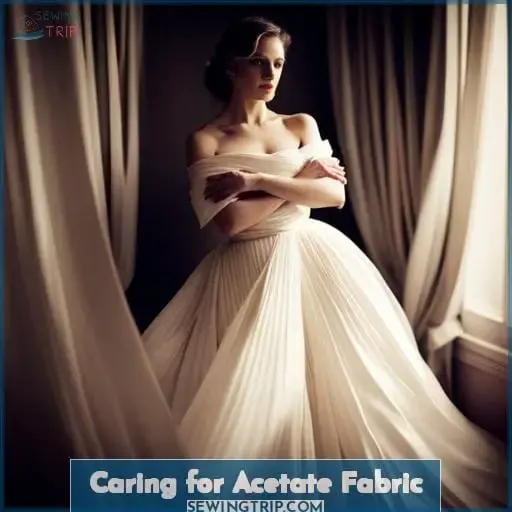 Caring for Acetate Fabric