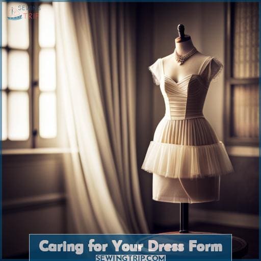 Caring for Your Dress Form