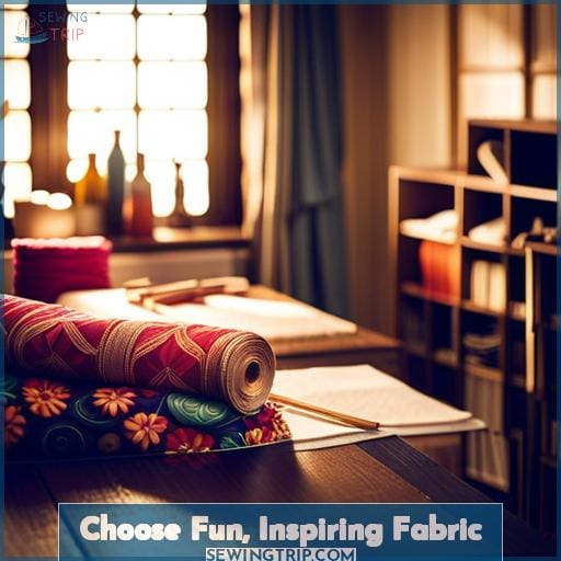 Choose Fun, Inspiring Fabric Choose Fun, Inspiring Fabric