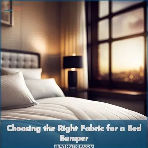 Choosing the Right Fabric for a Bed Bumper
