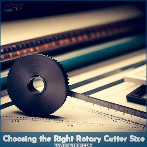 Choosing the Right Rotary Cutter Size