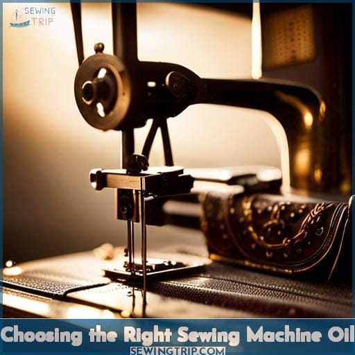 Choosing the Right Sewing Machine Oil