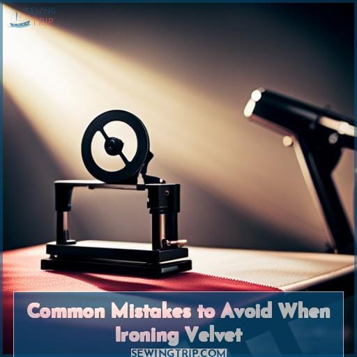 Common Mistakes to Avoid When Ironing Velvet