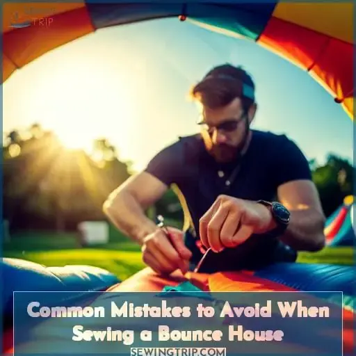 Common Mistakes to Avoid When Sewing a Bounce House