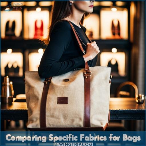 Comparing Specific Fabrics for Bags Comparing Specific Fabrics for Bags