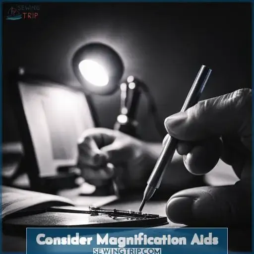 Consider Magnification Aids
