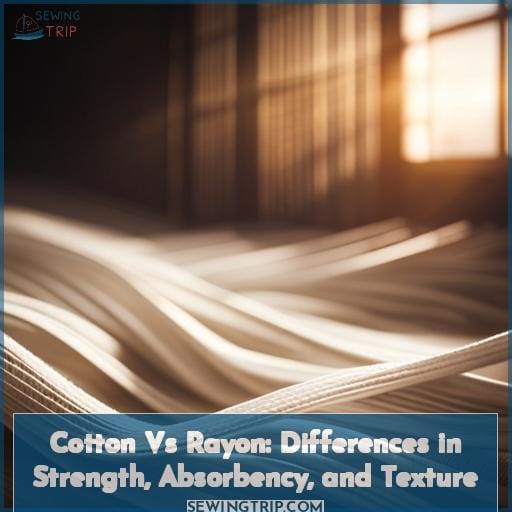 Cotton vs Rayon Differences in Strength, Absorbency, and Texture