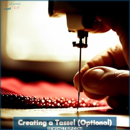 Creating a Tassel (Optional)